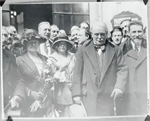 Genoa Prints: Lloyd George Posing with Colleagues
