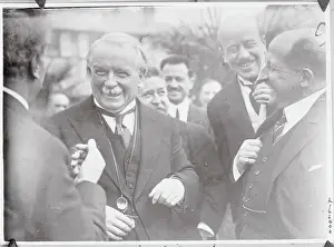 Genoa Prints: Lloyd George Speaking with Colleagues