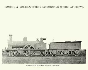 Passenger Train Gallery: LNWR Bloomer Class Steam Train
