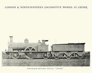Images Dated 19th May 2016: LNWR Bloomer Class Steam Train