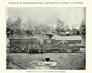 Images Dated 19th May 2016: LNWR Charles Dickens 2-4-0 locomotive