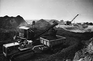 Crane Prints: Loading Coal