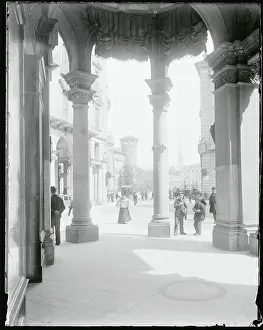 Lobby Entrance View of Building Structures