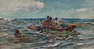 1930s Prints: The Lobster Catchers 1886