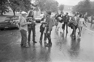 Woodstock Music Festival Prints: Local Gives Coffee to Woodstock-Goers