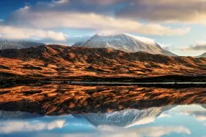Images Dated 4th December 2016: Loch Ba Sunset Reflections
