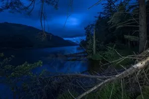 Images Dated 10th June 2017: Loch Eck At Inverchapel At Night