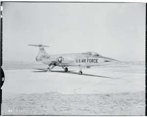 Burbank Prints: The Lockheed F-104A J-79 Turbojet