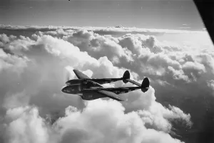 Skyscape Prints: Lockheed P-38