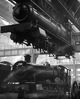 Great Western Railway (GWR) Collection: Locomotive Factory