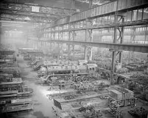 Repairing Prints: Locomotive Repair In Ruhr Valley