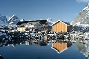 Pete Lomchid Landscape Photography Collection: Lofoten Fjord Norway