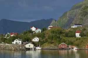 Cutting Prints: Lofoten, Norway, Scandinavia, Europe