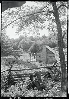 Log Cabin Farm in Blue Ridge Mountains