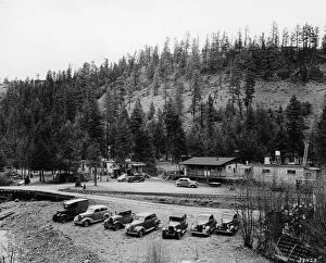Logging Camp in the Great Smoky Mountains