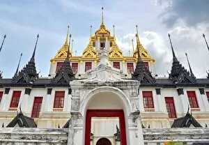 Images Dated 18th November 2015: Loha Prasat temple Bangkok Thailand