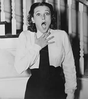 Shock Prints: Lola Lane with Shocked Expression