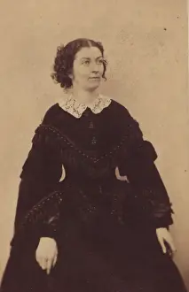 Portrait Black Prints: Lola Montez