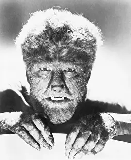 Ugliness Prints: Lon Chaney Jr. in The Wolf Man