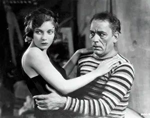 Lon Chaney and Loretta Young