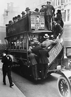 General Strike 3rd to 12 May, 1926 Gallery: London Bus