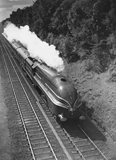 Inventions And Innovations Prints: London Midland & Scottish Railway's ‘Coronation Scot