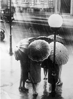 Rain Prints: London Rain