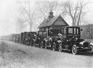 Transport Europe Prints: London Taxis 1907