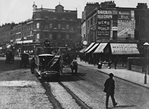 Horse-drawn Trams (Horsecars) Collection: London Tram