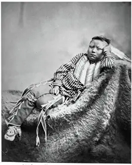 Paint Prints: Lone Bear, A Kiowa