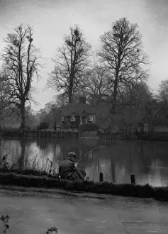 Only Mature Men Prints: Lone Fisherman