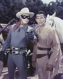 Tv Broadcasting Prints: The Lone Ranger
