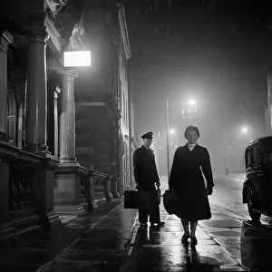 Suitcase Prints: Lonely Night