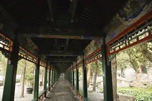 Long Corridor at Summer Palace, Beijing, China