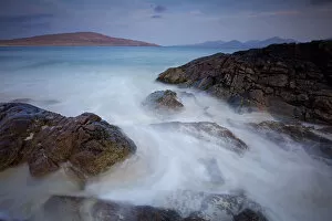 Images Dated 13th April 2018: Long Exposure Seascape on the Isle of Harris in Scotland