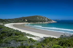 Images Dated 4th November 2008: Long wide sandy beach, Wilsons Promontory National Park, Victoria, Australia