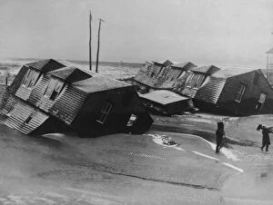 Images Dated 24th January 2008: Longport Storm Damage
