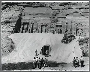 Last Look Of Temple Of Queen Nefertari