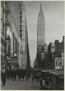 Penn Station: Echoes of Transit: Looking East on 34th Street from opposite Penn Station