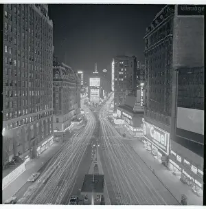 Looking North on Broadway from Times Square