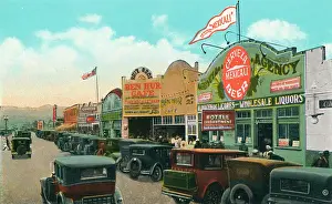 Cafe Prints: Looking South On Main Street
