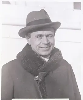 Lord Beaverbrook Wearing Hat
