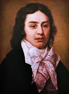 Legends and Icons Collection: Lord Byron portrait, front view, headshot
