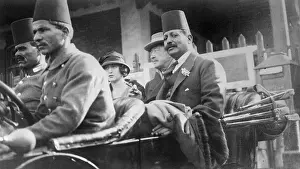 Luxor Prints: Lord Carnarvon with His Daughter and Niudir of Luxor