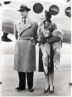 Nobles Prints: Lord Louis Mountbatten with Lady Mountbatten