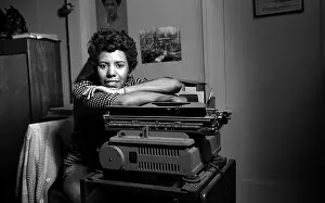 Prints of NEW YORK - April 1959 Portraits, Artworks, and Montages from a Visionary Photographer: Lorraine Hansberry Portrait Session
