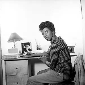 Prints of NEW YORK - April 1959 Portraits, Artworks, and Montages from a Visionary Photographer: Lorraine Hansberry Portrait Session