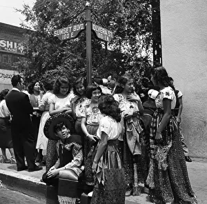 Brimmed Hat Prints: Los Angeles In The 1950's