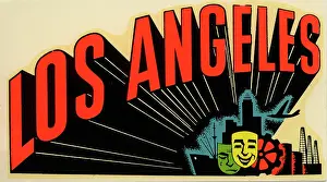 Mask Prints: Los Angeles