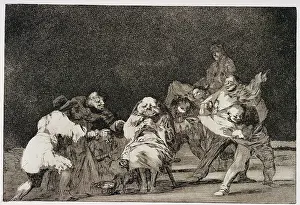 Los Disparates No. 17: Loyalty by Francisco de Goya